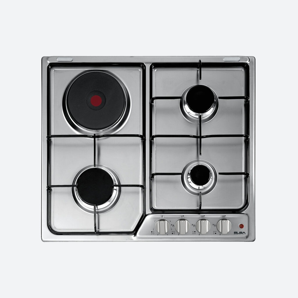 ELBA BUILT-IN-STOVE 3 GAS BURNERS + 1 ELECTRIC EF60-311 XD